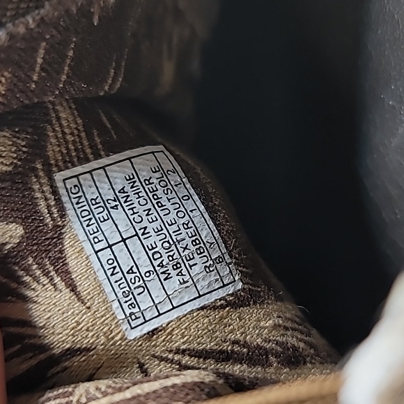 SANUK Sidewalk Surfers Shoes Men's Sz 9 Brown Frayed Palms Canvas Slip-On Beachy - Picture 7 of 10